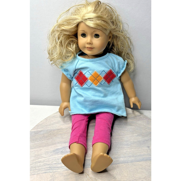 American Girl Other - American Girl Doll PA-11392 (HK) Blonde Hair Green Eyes